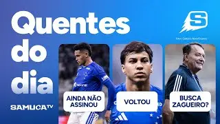 CRUZEIRO ESTUDA BUSCA POR ZAGUEIRO? CENTROAVANTE VOLTA, E NOVIDADES PARA TITE | QUENTES DO DIA