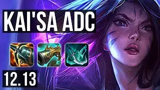KAI'SA & Pyke vs TRIST & Yuumi (ADC) | 11/0/7, Legendary, 1.2M mastery | KR Master | 12.13