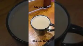 Rate the coffee #coffee #bartender #costa #shakeyreviews