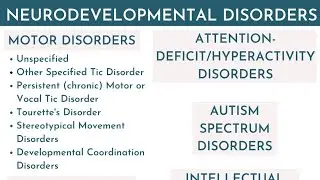 UNIT 9 CLASS 4- NEURODEVELOPMENTAL DISORDERS, MOOD, ANXIETY & OCD