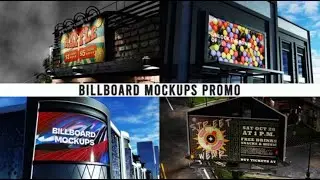 Billboard Mockups  MOGRT  tutorial - Premiere Pro - free download