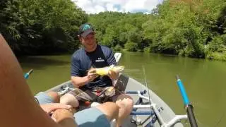 Trophy section of the Catawba River