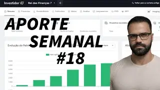 Aporte Semanal na Carteira de A&ccedil;&otilde;es