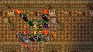 Tibia 2025 | The Pits of Inferno Quest with Guildmates - Classic Never Dies!