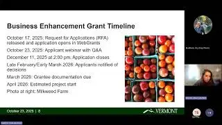 Working Lands Enterprise Initiative Webinar Business Enhancement Grant