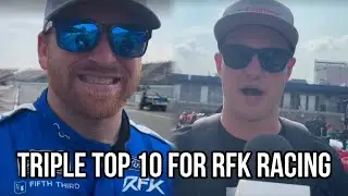 Chris Buescher & Ryan Preece Discuss Their Top 10 Finishes at Michigan After RFK Gets all 3 in
