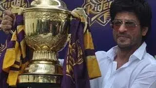 Shahrukh Khan celebrates KKR win