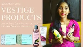 assure product demo || vestige assure daily care shampoo || assure complete fairness cream demo ||