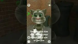 This is the old version of talking tom #retro #2010sthrowback #2010snostalgia #talkingtom