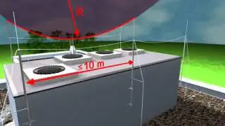 DEHNiso Combi System for isolated air termination systems