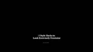 #howtobefemininewoman #howtolookclassy #howtolookclassyonabudget#teminineoutfits #femininestyle