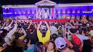 Carnabal Navideño , dé Marito Rivera y el grupo bravo 2025 centro histórico 