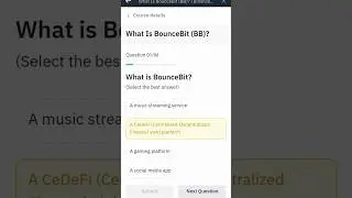 Binance learn and earn BB Quiz answers|What is BounceBit (BB)#binancelearnandearn #BBQuiz#freecrypto