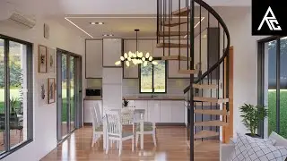 Budget-Friendly 2-Bedroom Tiny House Design Idea (64 SQM Only)