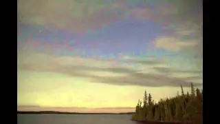 Dogskin Lake Lodge July & August 2013 Northern Lights Time Lapse Compilation