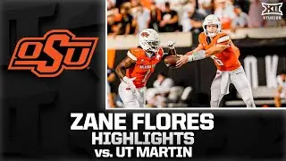 Zane Flores Highlights vs. UT Martin | 2025 Big 12 Football
