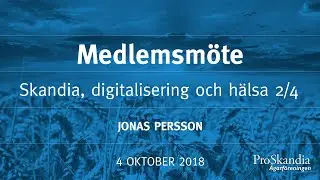 Jonas Persson, Skandia om AI - hot och m&ouml;jlighet