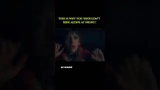 Why you shouldn't ride alone at night! #😱 #😳 #scary #strangerthings #disappear #viral #shorts