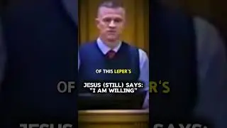 Jesus cleanses a leper #jesuschrist #jesus #bible #god #holyspirit #christian #shorts