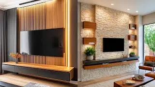 Stylish & Smart TV Wall Units For Every Home | Home Interior TV Wall Design You Can’t Miss In 2025