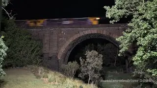 3 Engines & Leslie 5 chime Echoes across Riddells Creek! 