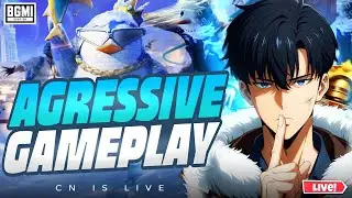 AGGRESSIVE GAMEPLAY BGMI CN IS LIVE