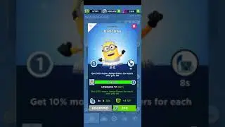 Unlock and Upgrade New Ballerina Costume Minion Rush #shorts #shortsforyou