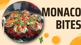Monaco Bites | Toppings Recipe | Kids Recipe| Starter Recipe | Canapes | Easy and Quick Chaat Recipe