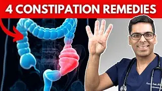 4 Constipation REMEDIES by Dr. Sethi That Target Underlying ROOT Causes