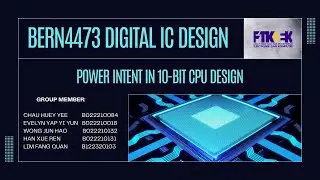 BERN 4473 DIGITAL IC DESIGN ASSIGNMENT