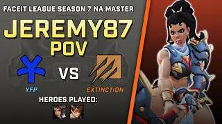 [ Jeremy87 ] Mapping the Backline | YFP vs Extinction | Faceit League Season 7 NA Master