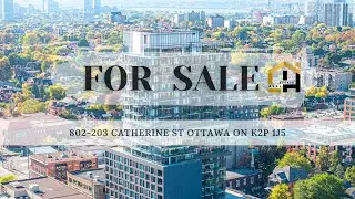 FOR SALE｜802-203 CATHERINE ST OTTAWA ON K2P 1J5