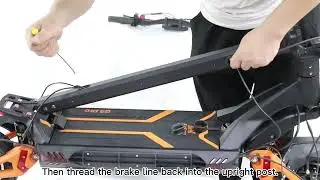 KuKirin G3 Pro The Front Oil Brake Replacement Tutorial  |  Smooth & Safe Riding