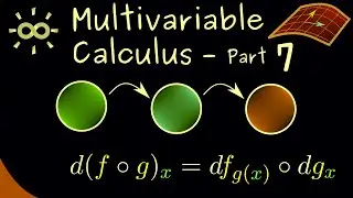Multivariable Calculus 7 | Chain, Sum and Factor rule [dark version]