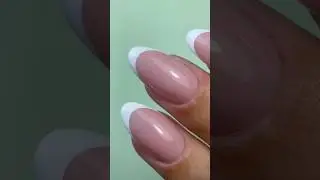 Manucure parfaite et french simple, classique pour ses ongles 👒 #nailart #nails #beauty #tutorial