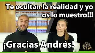 Te ocultan la realidad y yo os lo muestro!!! Gracias Andres! 🙏🏻
