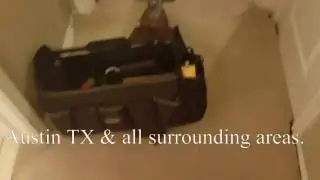 Carpet stretching in hallway. Austin Texas.