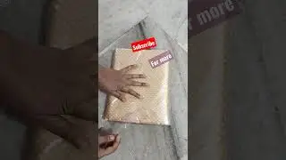 meesho Mysore silk saree unboxing video #meesho #shorts
