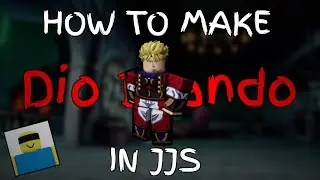 [ JJS Custom Moveset Tutorial ] HOW TO MAKE DIO BRANDO