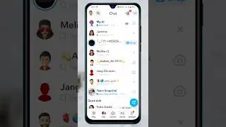How To Hide Chat on Snapchat 🔐 #snapchat #chathide #shorts