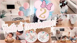 FESTEGGIAMO IL SECONDO COMPLEANNO DELLA NOSTRA BIMBA 🩷