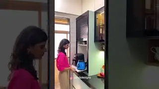Rolling Shutter kitchen | kitchen essentials |  #shortsyoutube #shorts #kitchen #interiordesign