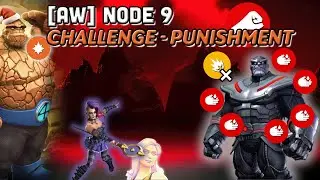 Mcoc Alliance War Big Thing Node 9 Deathless Thanos vs  Nico Minoru - Challenge Punishment