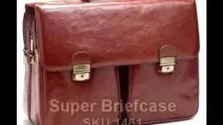 Nuttin' But Leather - Laptop Briefcase Video Catalog