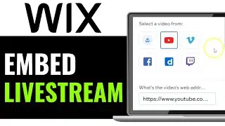 How to Embed Livestream on Your Wix Website 2025 (FULL GUIDE)