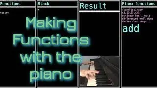 CodeKlavier - Defining arithmetic functions with the piano
