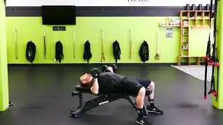 Personal Training Boise I Dumbbell Bench Press with ISO Demonstration I Kvell Fitness and Nutrition