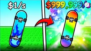 Spending $973,636,531 To Get the Most Strongest Skateboard in Roblox