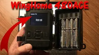 WingHome 480ACE UPDATE! Cellular Trail Camera Unlimited Data!