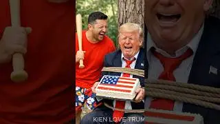 Zelensky stole Donald Trump's pie and sold it to Putin.#trump#putin#funny#trending#shorts
